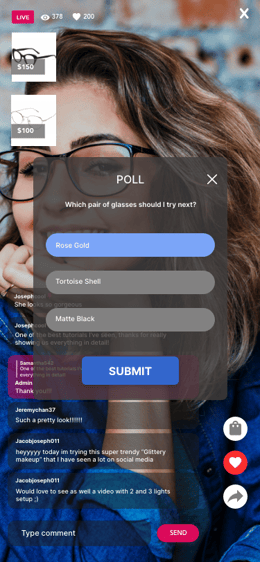 Viewer Mobile – Poll – multiple line – 1